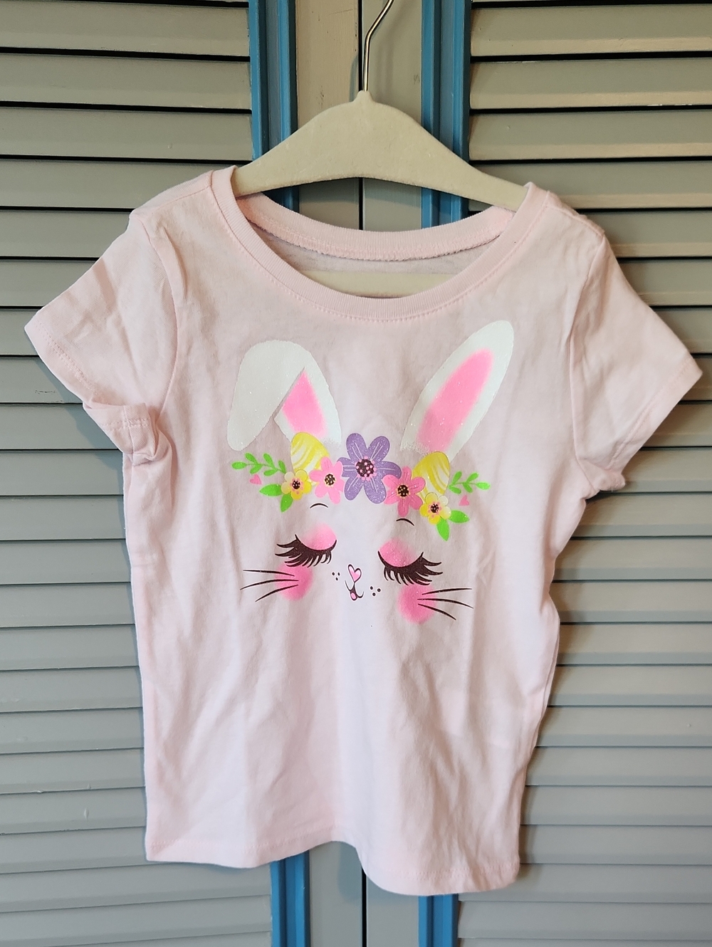 The Children's Place Pink Bunny Graphic T-Shirt
